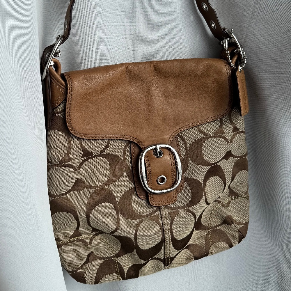 Coach Signature SoHo Leather Crossbody